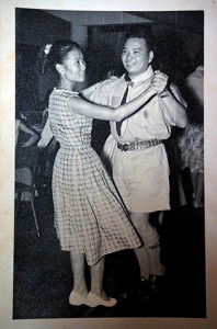  Martha和Lawrence年輕時喜歡跳舞，是派對的常客。（照片由受訪者提供）