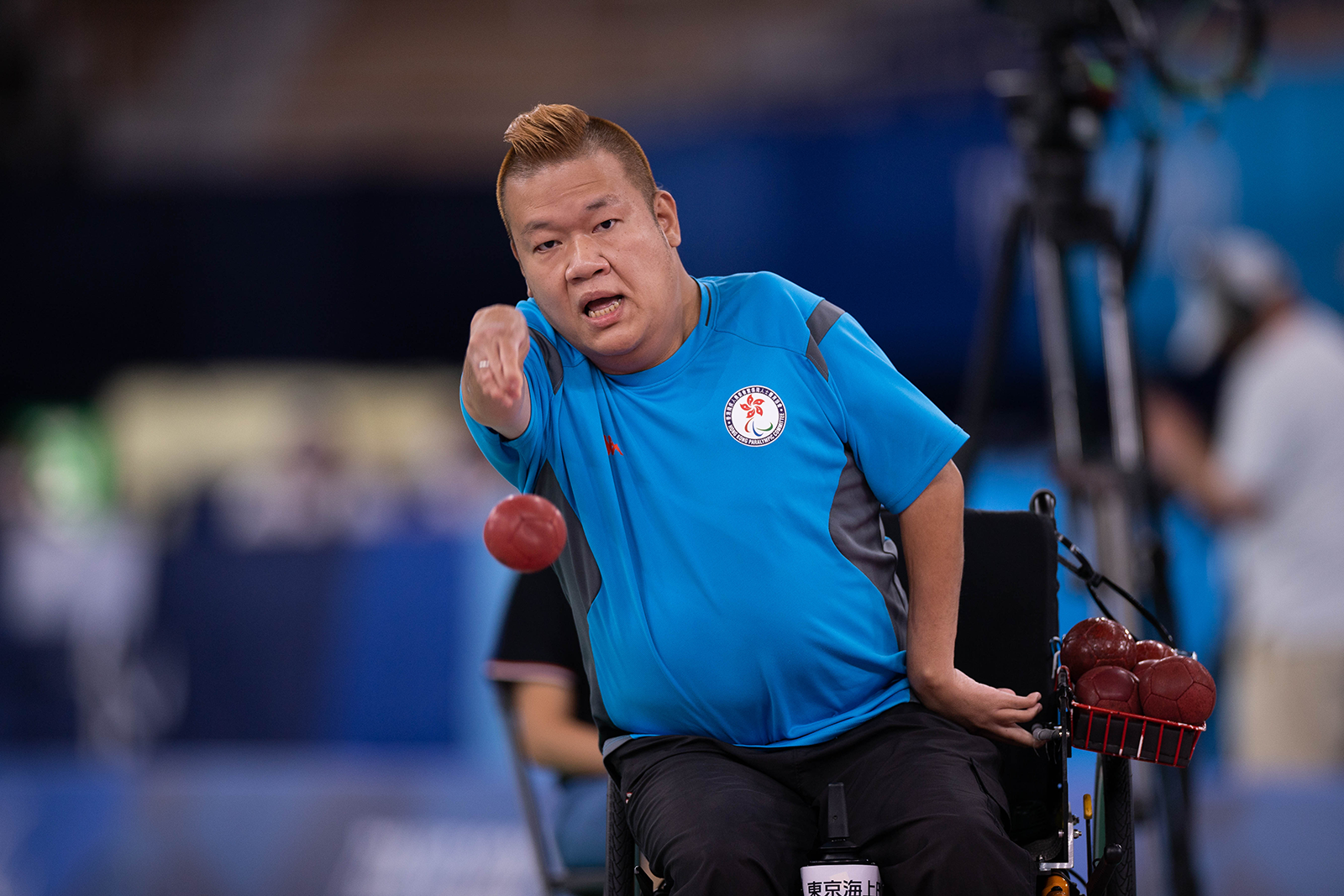 梁育榮希望拉近健全與殘疾運動員的薪金和獎金差距。（香港殘疾人奧委會暨傷殘人士體育協會提供）